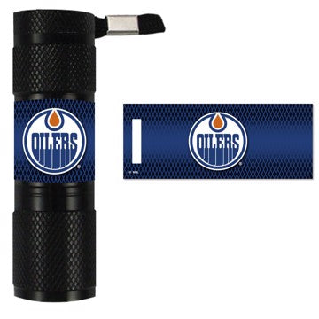 Wholesale-Edmonton Oilers Flashlight NHL 1.1" H x 0.3" W x 3.4" L SKU: 62338