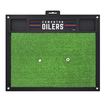 Wholesale-Edmonton Oilers Golf Hitting Mat NHL 20" x 17" SKU: 17025