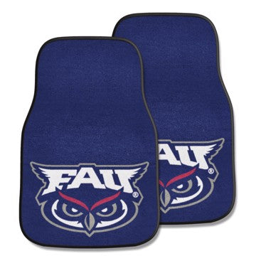 Wholesale-FAU Owls 2-pc Carpet Car Mat Set 17in. x 27in. - 2 Pieces SKU: 5234