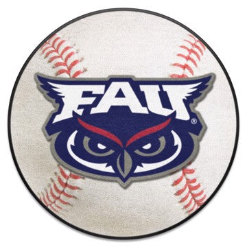 Wholesale-FAU Owls Baseball Mat 27" diameter SKU: 48