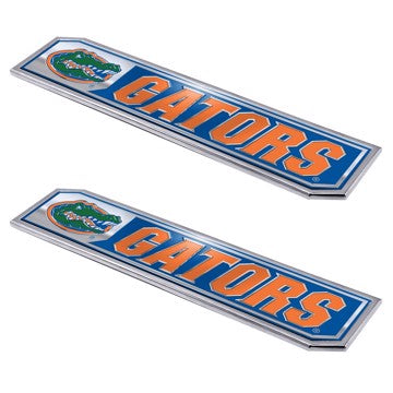 Wholesale-Florida Embossed Truck Emblem 2-pk University of Florida Embossed Truck Emblem 2-pk 1.75” x 8.25” - Primary Logo & Wordmark SKU: 60831