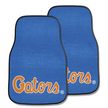 Wholesale-Florida Gators 2-pc Carpet Car Mat Set 17in. x 27in. - 2 Pieces SKU: 5098