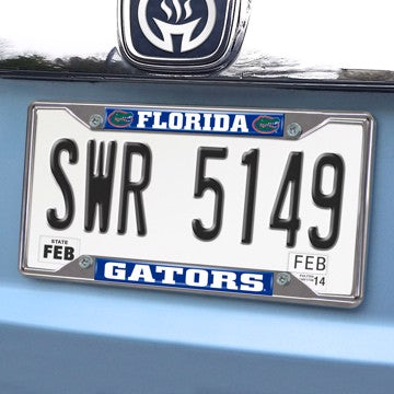 Wholesale-Florida License Plate Frame University of Florida - 6.25"x12.25" - 6.25"x12.25" SKU: 14811