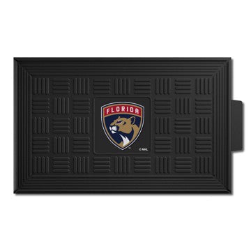 Wholesale-Florida Panthers Medallion Door Mat NHL Outdoor Door Mat - 19.5" x 31" SKU: 11482