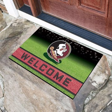 Wholesale-Florida State Crumb Rubber Door Mat Florida State University - 18"x30" - 18"x30" SKU: 19968