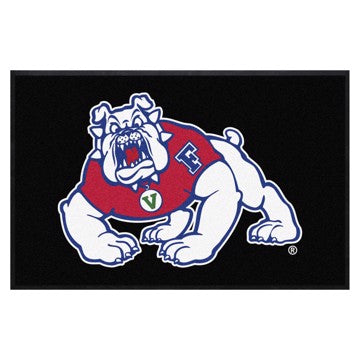 Wholesale-Fresno State 4X6 High-Traffic Mat with Durable Rubber Backing 43"x67" - Landscape Orientation - Indoor SKU: 9640