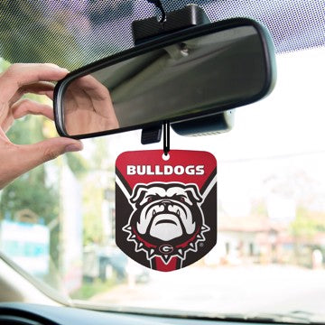 Wholesale-Georgia Air Freshener 2-pk University of Georgia Air Freshener 2-pk 2.75” x 3.5” - "New Bulldog" Logo & Wordmark SKU: 61611