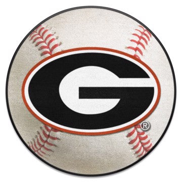 Wholesale-Georgia Bulldogs Baseball Mat 27" diameter SKU: 3017