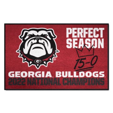 Wholesale-Georgia Bulldogs Dynasty Starter Mat Accent Rug - 19" x 30" SKU: 38862