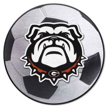 Wholesale-Georgia Bulldogs Soccer Ball Mat 27" diameter SKU: 22873