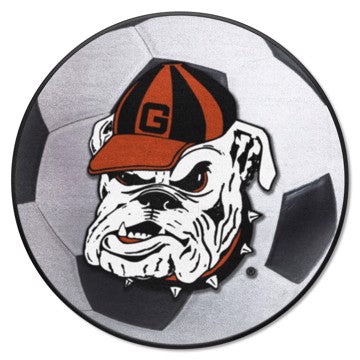Wholesale-Georgia Bulldogs Soccer Ball Mat 27" diameter SKU: 4954
