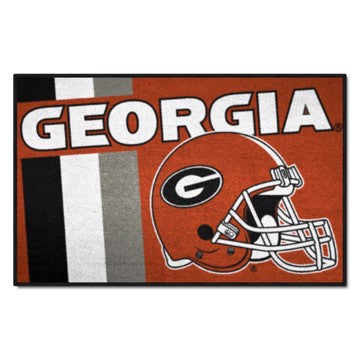 Wholesale-Georgia Bulldogs Starter Mat - Uniform 19"x30" SKU: 18742