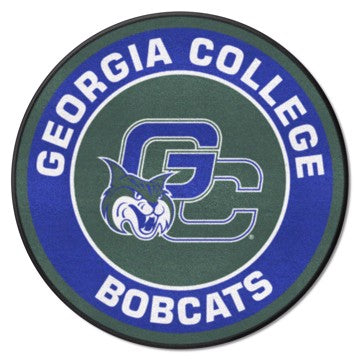 Wholesale-Georgia College Bobcats Roundel Mat 27" diameter SKU: 33313