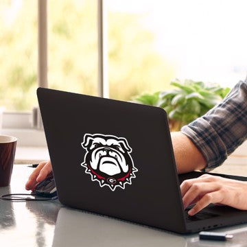 Wholesale-Georgia Matte Decal University of Georgia Matte Decal 5” x 6.25” - "New Bulldog Head' Logo SKU: 63093