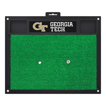 Wholesale-Georgia Tech Yellow Jackets Golf Hitting Mat 20" x 17" SKU: 15521