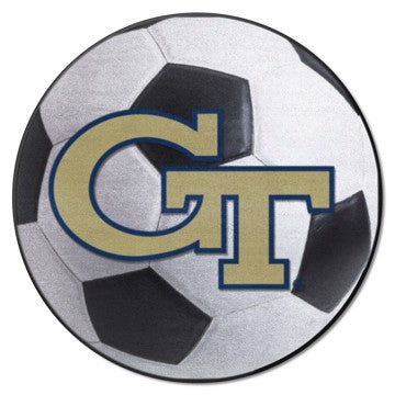 Wholesale-Georgia Tech Yellow Jackets Soccer Ball Mat 27" diameter SKU: 2333