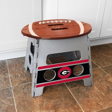 Wholesale-Georgia (UGA) Folding Step Stool University of Georgia - 11"x13"x3" - 11"x13"x3" SKU: 24566