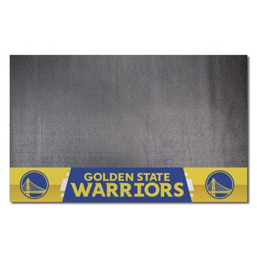 Wholesale-Golden State Warriors Grill Mat NBA Vinyl Mat - 26" x 42" SKU: 14204