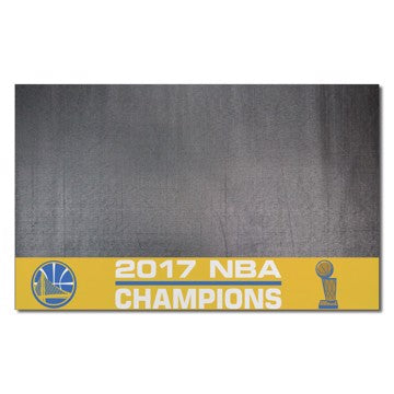 Wholesale-Golden State Warriors Grill Mat NBA Vinyl Mat - 26" x 42" SKU: 22286