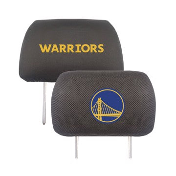 Wholesale-Golden State Warriors Headrest Cover Set NBA Universal Fit - 10" x 13" SKU: 20323