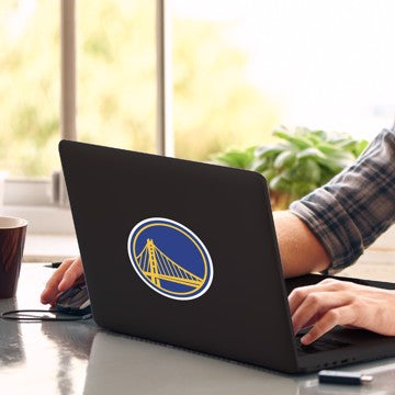 Wholesale-Golden State Warriors Matte Decal NBA 1 piece - 5” x 6.25” (total) SKU: 63220