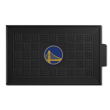 Wholesale-Golden State Warriors Medallion Door Mat NBA Outdoor Door Mat - 19.5" x 31" SKU: 11409