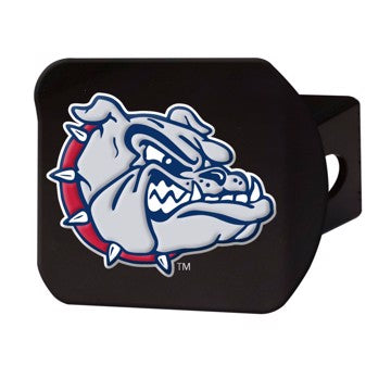 Wholesale-Gonzaga Bulldogs Color Hitch Cover - Black NCAA Color Emblem on Black Hitch - 3.4" x 4" SKU: 24472