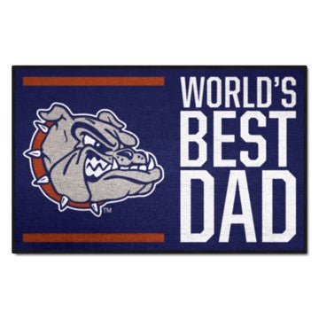 Wholesale-Gonzaga Bulldogs World's Best Dad Starter Mat 19"x30" SKU: 31210