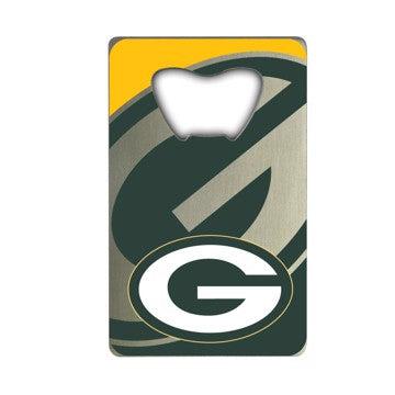 Wholesale-Green Bay Packers Credit Card Bottle Opener NFL Bottle Opener SKU: 62552