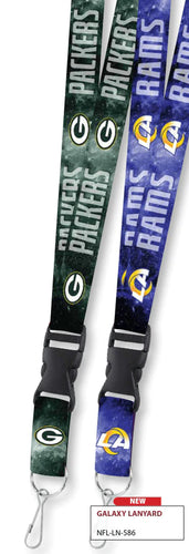 Wholesale-Green Bay Packers Galaxy Lanyards