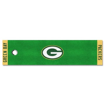 Wholesale-Green Bay Packers Putting Green Mat NFL Golf Accessory - 18" x 72" SKU: 9012