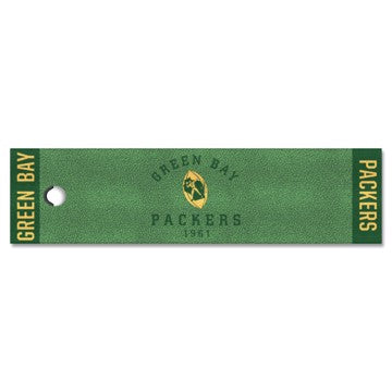 Wholesale-Green Bay Packers Putting Green Mat - Retro Collection NFL 18" x 72" SKU: 32605