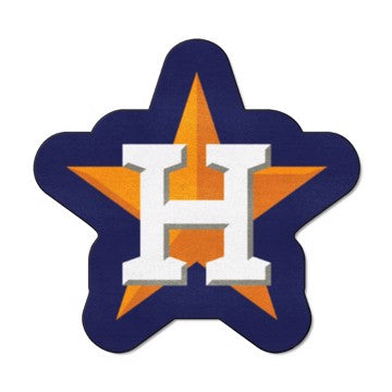 Wholesale-Houston Astros Mascot Mat MLB Accent Rug - Approximately 36" x 36" SKU: 21981