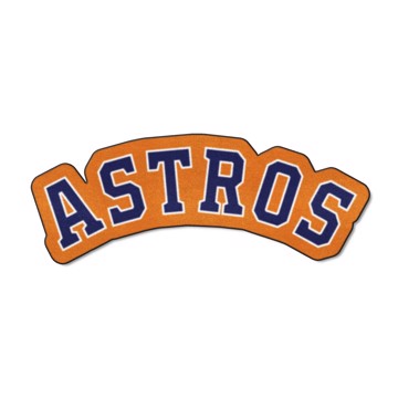 Wholesale-Houston Astros Mascot Mat MLB Accent Rug - Approximately 36" x 36" SKU: 29078