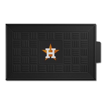 Wholesale-Houston Astros Medallion Door Mat MLB Outdoor Door Mat - 19.5" x 31" SKU: 11300