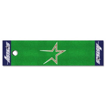 Wholesale-Houston Astros Putting Green Mat - Retro Collection MLB 18" x 72" SKU: 1725