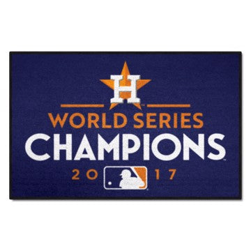 Wholesale-Houston Astros Starter Mat MLB Accent Rug - 19" x 30" SKU: 15590