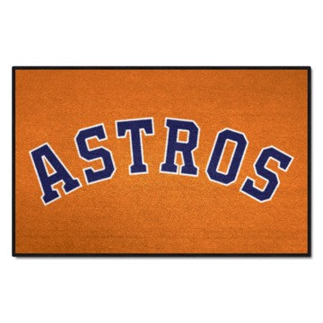 Wholesale-Houston Astros Starter Mat MLB Accent Rug - 19" x 30" SKU: 27730
