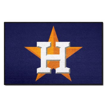 Wholesale-Houston Astros Starter Mat MLB Accent Rug - 19" x 30" SKU: 6484
