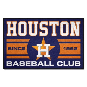 Wholesale-Houston Astros Starter Mat - Uniform MLB Accent Rug - 19" x 30" SKU: 18469