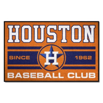 Wholesale-Houston Astros Starter Mat - Uniform MLB Accent Rug - 19" x 30" SKU: 29080