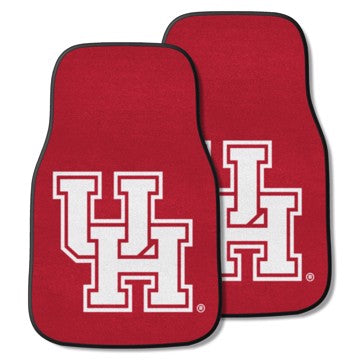 Wholesale-Houston Cougars 2-pc Carpet Car Mat Set 17in. x 27in. - 2 Pieces SKU: 5446