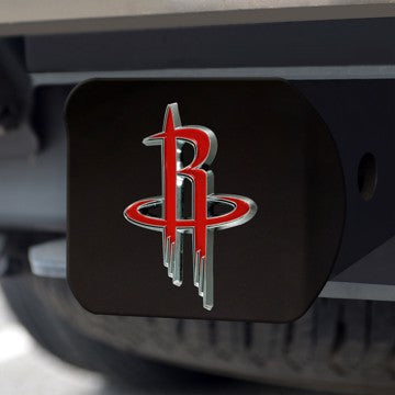 Wholesale-Houston Rockets Hitch Cover NBA Color Emblem on Black Hitch - 3.4" x 4" SKU: 25016