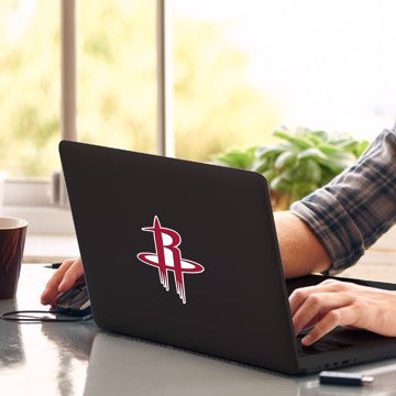 Wholesale-Houston Rockets Matte Decal NBA 1 piece - 5” x 6.25” (total) SKU: 63224