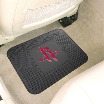 Wholesale-Houston Rockets Utility Mat NBA Back Seat Car Floor Mats - 1 Piece - 14" x 17" SKU: 10020
