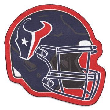 Wholesale-Houston Texans Mascot Mat - Helmet NFL Accent Rug - Approximately 36" x 36" SKU: 31738