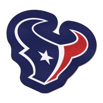 Wholesale-Houston Texans Mascot Mat NFL Accent Rug - Approximately 36" x 36" SKU: 20971