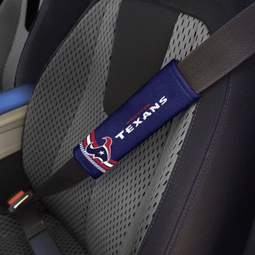 Wholesale-Houston Texans Rally Seatbelt Pad - Pair NFL Interior Auto Accessory - 2 Pieces SKU: 32096
