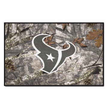 Wholesale-Houston Texans Starter Mat - Camo NFL Accent Rug - 19" x 30" SKU: 34223