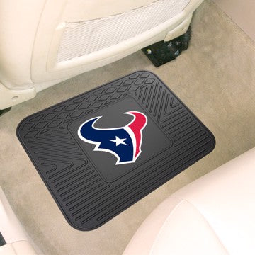 Wholesale-Houston Texans Utility Mat NFL Back Seat Car Floor Mats - 1 Piece - 14" x 17" SKU: 9968